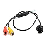 Ruilogod Universal Encastr 170 degrs Grand Angle 580 TVL Vue arrire Camra de recul Parking Sauvegarde