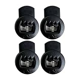 Rawlings | Glove Lace Locks | Baseball & Softball Glove Lace Tighteners | Spring Lock Design | Black