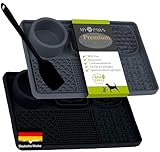 MyPaws® Premium Schleckmatte für Katzen & Hunde Schleckmatte - Intelligenzspielzeug für Katzen Fummelbrett für Katzen Katzenspielzeug Selbstbeschäftigung Activity Board Cat Toys