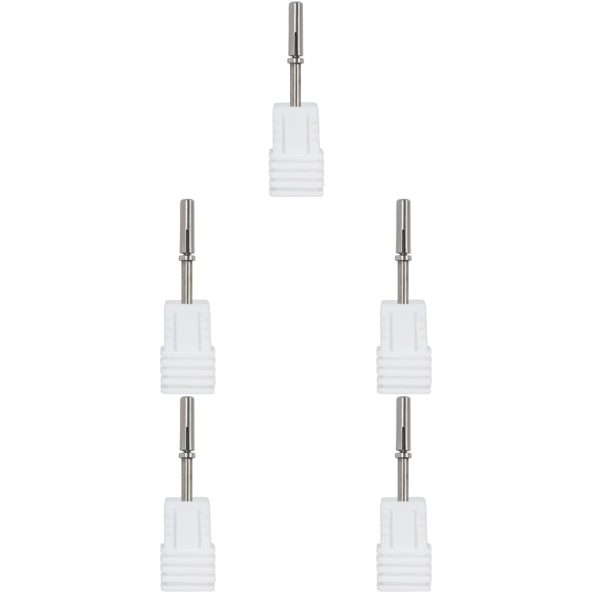 Healvian 5piezas Broca De Taladro Para Uñas Eje De Alta Accesorio De Manicura Para Salones y Casa Para Acrílicos y Mini