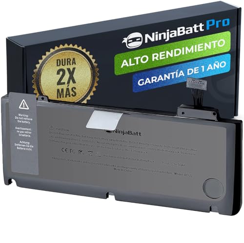 Batería NinjaBatt A1278 A1322 Compatible con Apple MacBook Pro 13