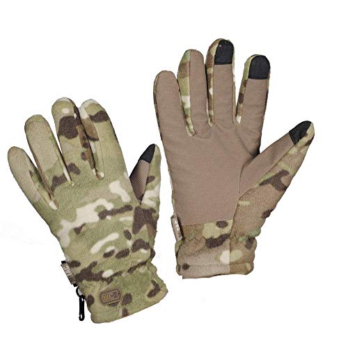 M-Tac Winter Thermal Fleece Gloves Cold Proof Insulation Layer (Camo, L)