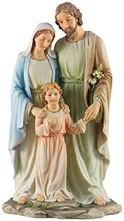 Catholic Gift Shop Ltd Holy Family Statue - Veronese Resin 10 Inch Statue - Nativity (52730)