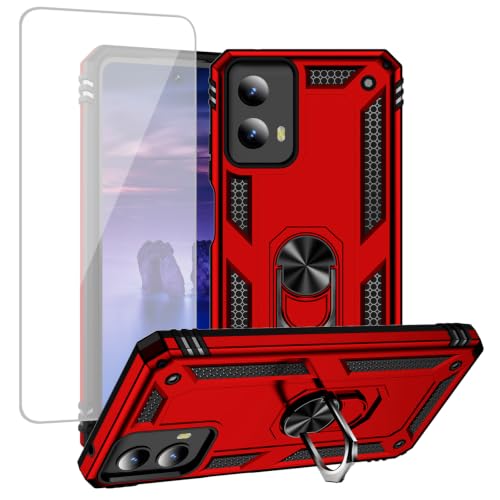 Coque Moto G 5G 2024 antichoc de qualité militaire avec anneau magnétique intégré