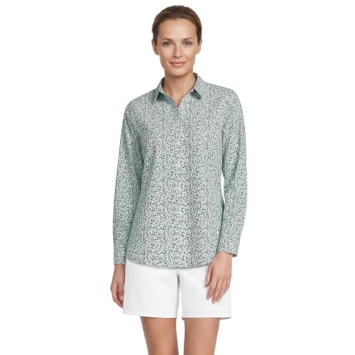 Image of Lands' End Women's Pinwale Cord Long Sleeve Shirt