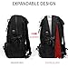 TINGPAI 50L Motorcycle Helmet Backpack, Waterproof, Oxford Cloth, USB, Headphone Jack, Large Capacity, Laptop, Long Distance Travel