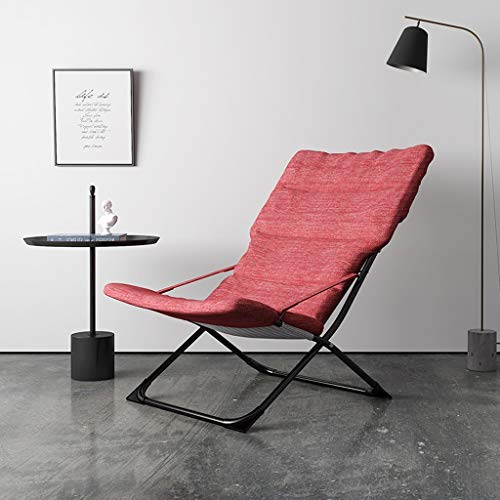 LF SOFA Siesta Recliner Portable Folding Leisure Recliner Home Leisure Recliner Balcony Siesta Chair Folding Iron Chair