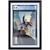 Single Graded Comic Book Frame for Standard CGC Graded Comic Books,Solid Wood Black Moulding