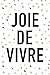 Produktbild Joie de Vivre: A 6x9 Inch Matte Softcover Journal Notebook With 120 Blank Lined Pages And An Uplifting Positive Cover Slogan
