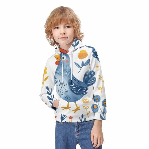Sweat à capuche adolescent vêtement mode casual 13-15Y - 3