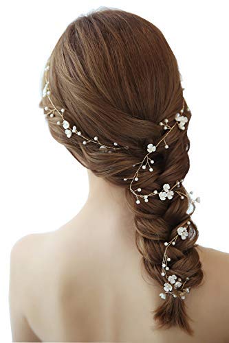 1M Tocado Diadema para el Pelo de Novia Accesorio Cover