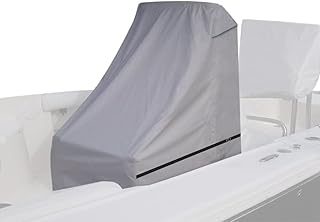 600D Fade and Tear Resistant Boat Center Console Cover,Heavy-Duty Waterproof and UV Protection Trailerable