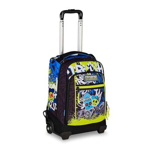 Mitama Trolley DR Scuola SCHOOL SKATE, Nero - Blu, 34