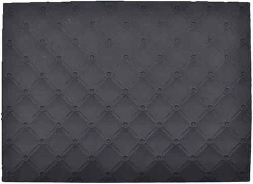 Miniatura 5 de Mousse - Alfombrilla de silicona con textura de rollo suizo, a cuadros, de encaje, para fondant, pastelería, resina para hornear, decoración de