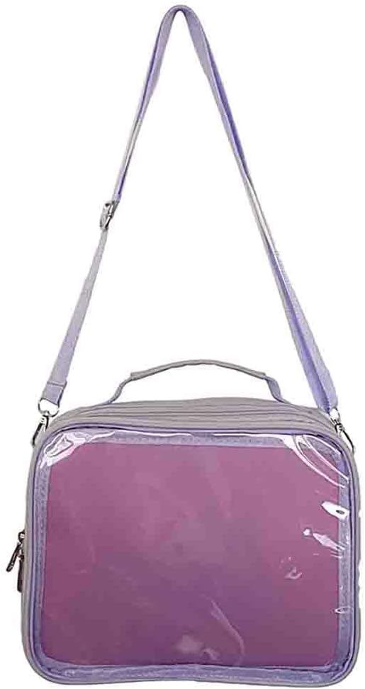 Ita Bag Japanese Crossbody Tote, Kawaii Clear Window Shoulder Bag, Women's Lolita Messenger Handbag For Anime Display