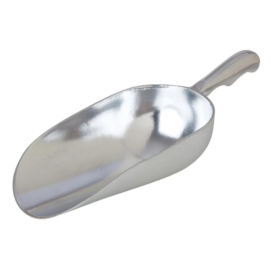 Beaumont Aluminium Ice Scoop 24oz - Multipurpose Scooper for Kitchen, Bar, Party, Wedding CZ527