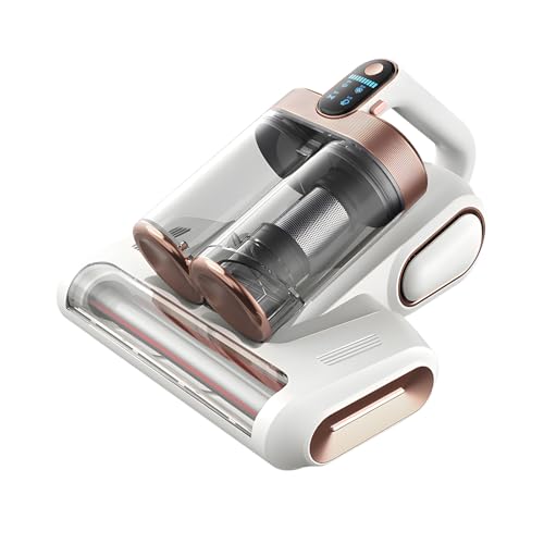 Aspiradora de ácaros colchón portátil inteligente,13000 pa de succión aspiradora antiparasitarios con desinfección ultravioleta