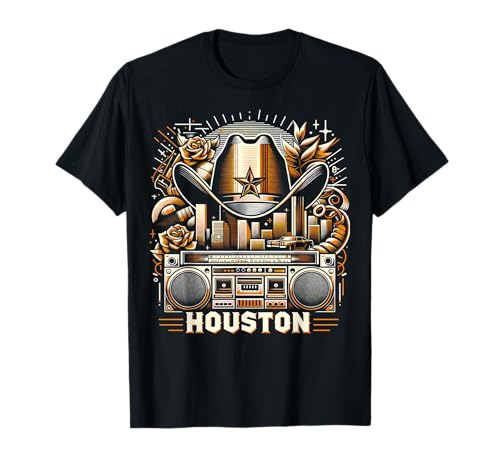 Houston Cowboy Rap T-Shirt | Men Women XS - 6XL | Graphic T-Shirt