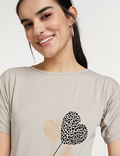 Image of DHRUVI TRENDZ Women's Regular Fit Tops | T Shirt for Women | Tops for Jeans for Women | Tops for Women | Western Tops for Women Stylish | T-Shirt for Women
