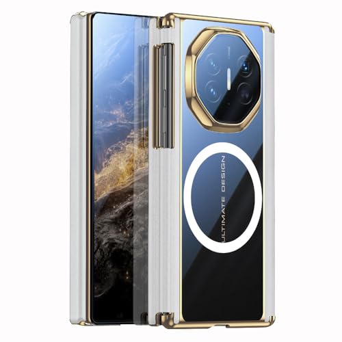 Coque transparente pour Huawei Mate XT résistant aux chocs sur double axe