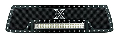 T-Rex Grilles 2010-2013 Tundra Torch Grille, Black, 1 Pc, Insert, Chrome Studs With (1) 20" Led - Pn #6319631, Red #TOP4