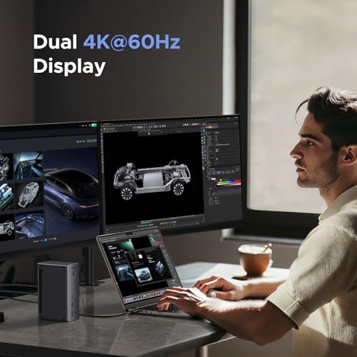 UGREEN 13-in-1 Thunderbolt 4 Docking Station, Dual 4K@60Hz, 2.5G, photo 4 of 4