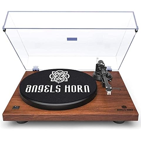 ANGELS HORN Tocadiscos de Vinilo con Bluetooth y Cartucho Magnético AT-3600L Cover
