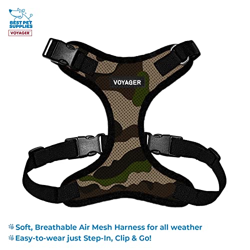 Voyager Step-in Lock Dog Harness w Reflective Dog Leash Combo Set including Neoprene Handle 5ft, Supports Small - Image 2