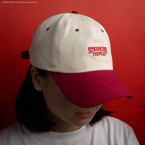 Casquette Stranger Things Cinereplicas en coton réglable style rétro