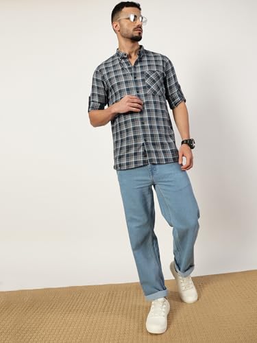Chemise à manches longues en coton de qualité supérieure Thomas Scott