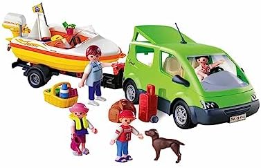 PLAYMOBIL 4144 Familyvan z przyczepą do łodzi