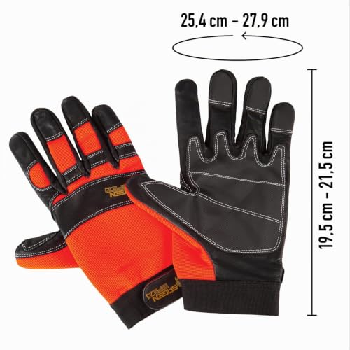 Foto von Sägenspezi Schnittschutz Größe XL / 11 Handschuhe Guardian Forest Forsthandschuh 1 Paar für Motorsäge Kettensäge - Größen S bis XL (8-11) verfügbar