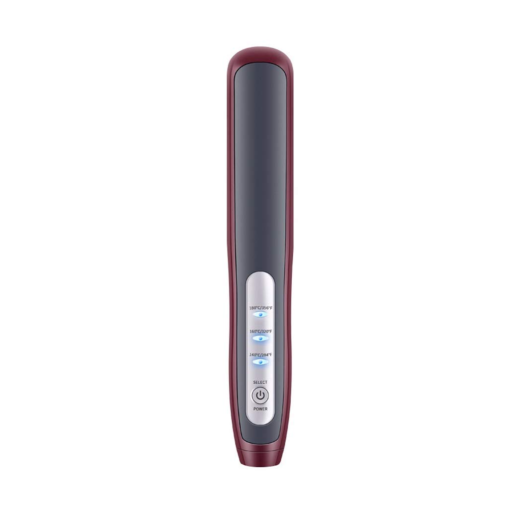 PTC - Piastra elettrica riscaldante in ceramica per capelli, spazzola lisciante, strumento per lo styling con pennello liscio stile ferro