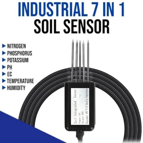 Image of LABART NPK, PH, EC, Temp, Humidity Sensor (7 in 1)