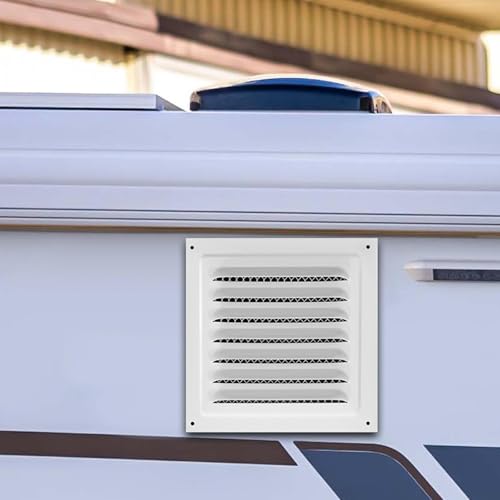 Protection murale en acier inoxydable ventilation grille aération maison 2x