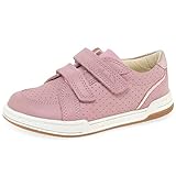 Clarks Mädchen Fawn Solo T Sneaker, Hellrosa Leder, 23 EU