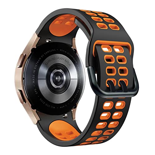 Bracelet Galaxy Watch 4 en silicone souple et résistant pour le sport au quotidien