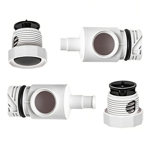 LoMoTive D29 UWF Quick Disconnect & 9-100-9002 Pressure Relief Valve Replacement Kit fit for Zodiac Polaris Pool Cleaners 180,280,380,480 PRO,3900 Sport - Leak-Proof Wall Fitting (2 Pack)