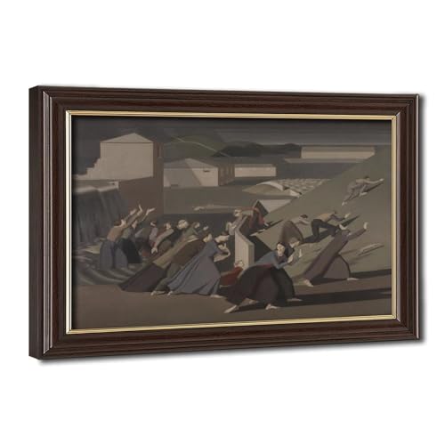 Impression sur toile The Deluge de Winifred Knights pour la décoration de votre salon