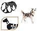 Ferplast Ergonomisches Hundegeschirr Große Hunde ERGOTREKKING Small, Geschirr Hund Sechs Verschlüsse Mikroregulation, weiche Polsterung, reflektierend, Ideal zum Wandern, braun