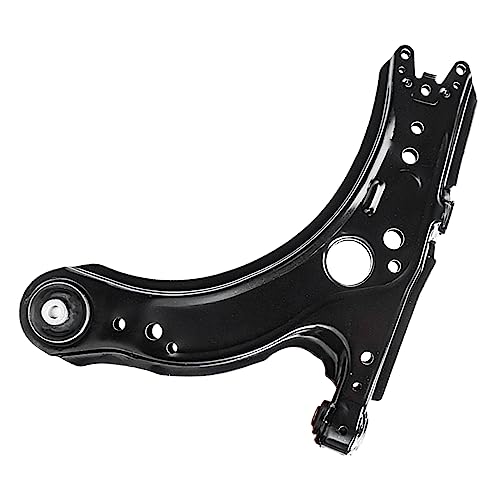 Image of Detroit Axle - 6pc Front End Control Arms Kit for Volkswagen 1998-2010 Beetle, 1999-2005 Golf Jetta, 2 Control Arms 2 Ball Joints 2 Tie Rods Replacement