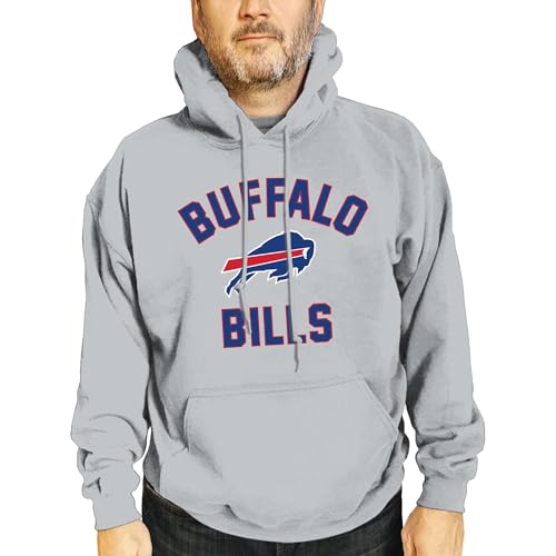 Image of Team Fan Apparel NFL Gameday Hoodie Pullover Sweatshirt for Men and Women | Officially licensed NFL Gameday fleece pullover - kangaroo pocket, ribbed cuffs, drawstring hood, unisex fit