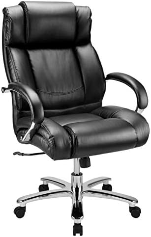 WorkPro 15000 Series Big & Tall High-Back Chair, Black/Silver