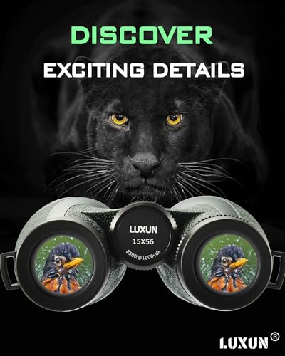 Binoculares LX-1556 15x56 LUXUN para adultos miniatura 5
