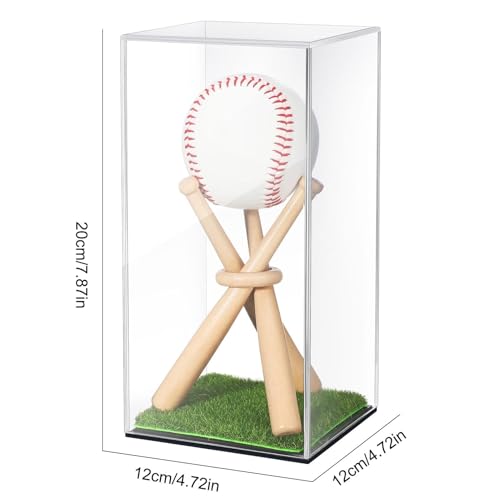 Boîte de baseball en acrylique cadeau idéal pour protéger une balle de collection dédicacée - 3