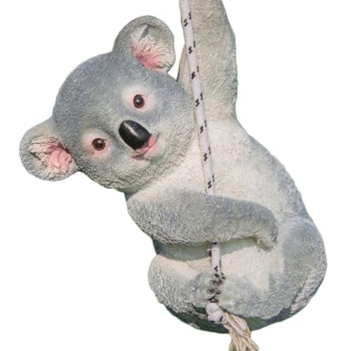 Décoration extérieure jardin terrasse avec statue koala en résine