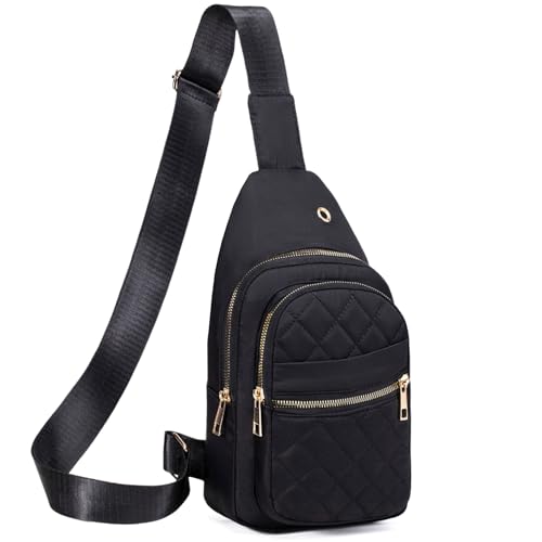 Image of Banelu Small Sling Bag Crossbody Sling Backpack for Women, Chest Bag Cross Body Bags Crossbody Purse for Outdoors Hiking Traveling