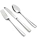 HOMMP Stainless Steel Flatware, 30-Piece Cutlery Set, Service for 6