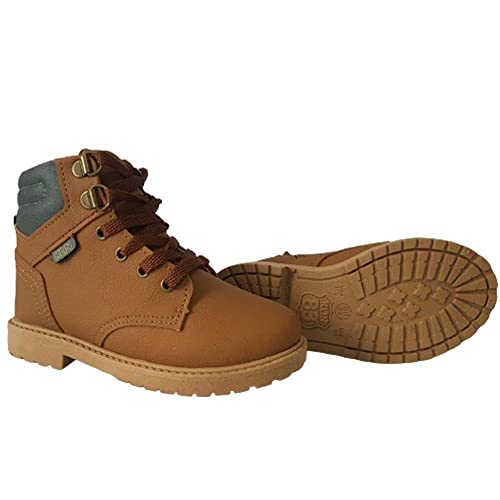 Bota Infantil Klin Rock 154 Camel/grafite