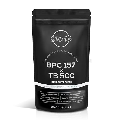 Cápsulas BPC 157 y TB 500 – En realidad contiene niveles extremos de BPC 157 y TB 500 – un verdadero avance impresionante en la recuperación y crecimiento de lesiones – 1000 mcg